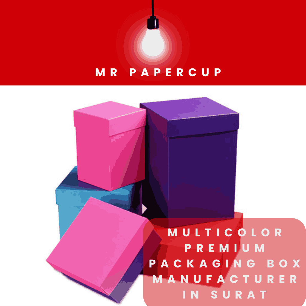 Multicolor Premium Packaging Boxes manufacturer in Surat