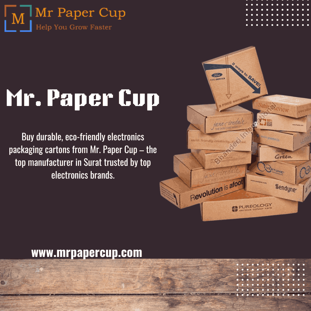 Electronics Packaging Cartons​ Manufacturer in Surat