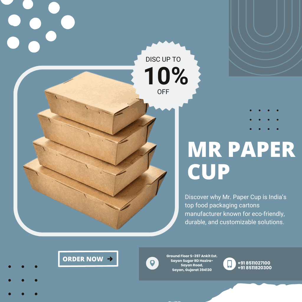 Food Packaging Cartons​ Manufacturer in India