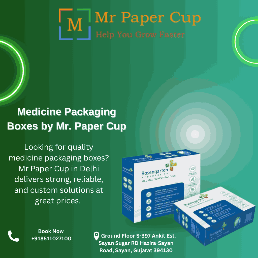 Medicine Packaging Boxes in Delhi