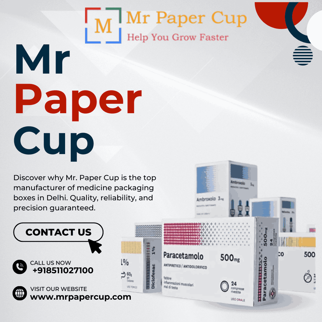 Medicine Packaging Box Manufacturer in Delhi