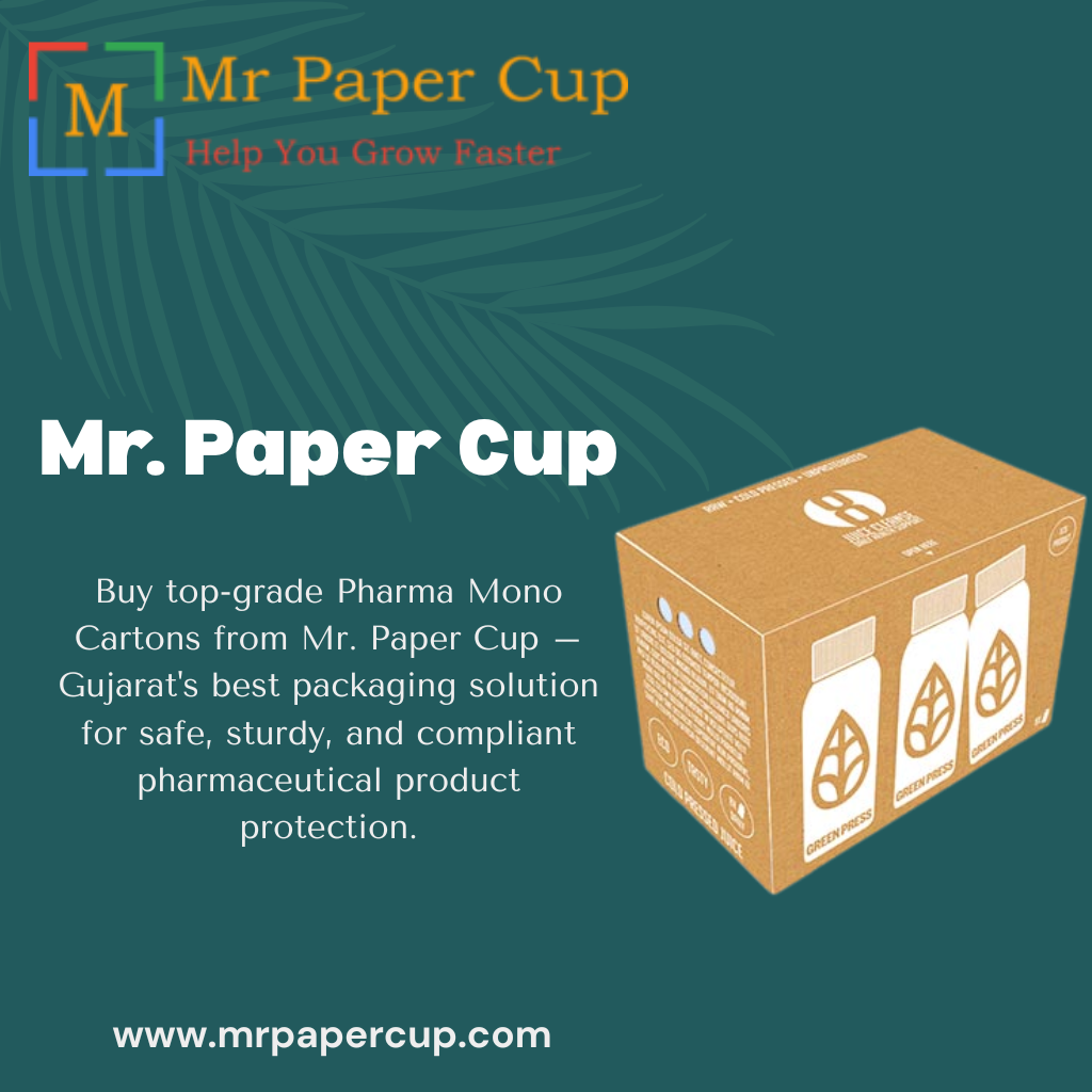 Pharma Mono Cartons Manufacturer in Gujarat
