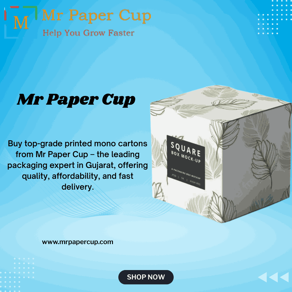 Printed Mono Cartons Manufacturer in Gujarat