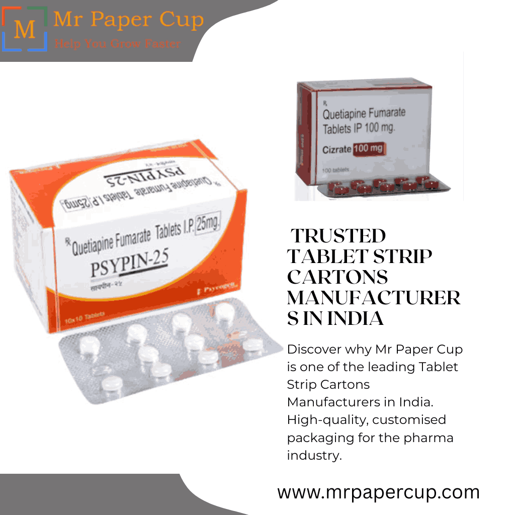 Tablet Strip Cartons Manufacturers in India