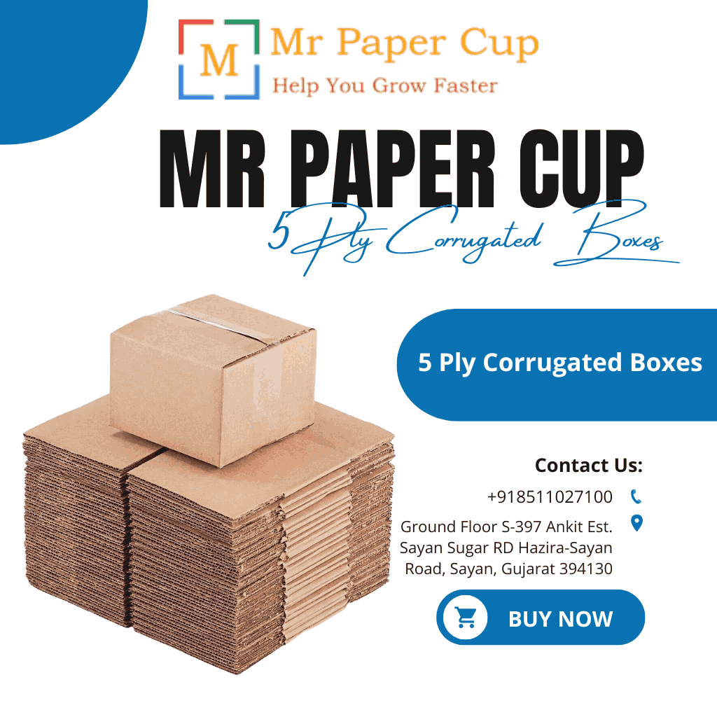 5 Ply Corrugated Boxes Supplier from Delhi