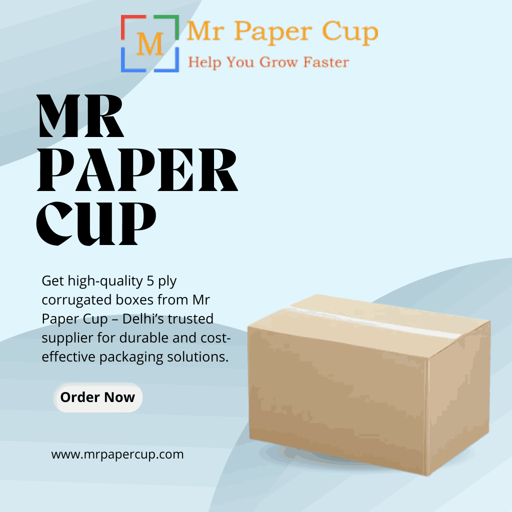 5 Ply Corrugated Boxes Supplier from Delhi