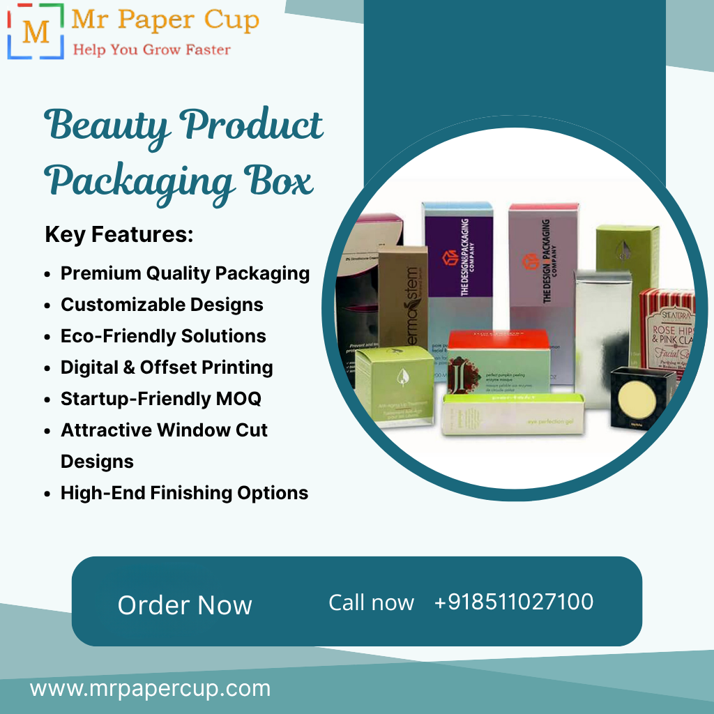 Beauty Product Packaging Box Manufacturer in Delhi