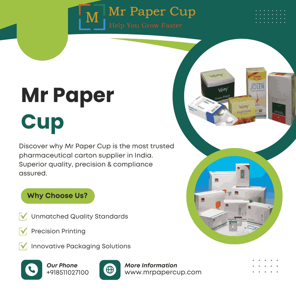 Pharmaceutical Carton Supplier from India