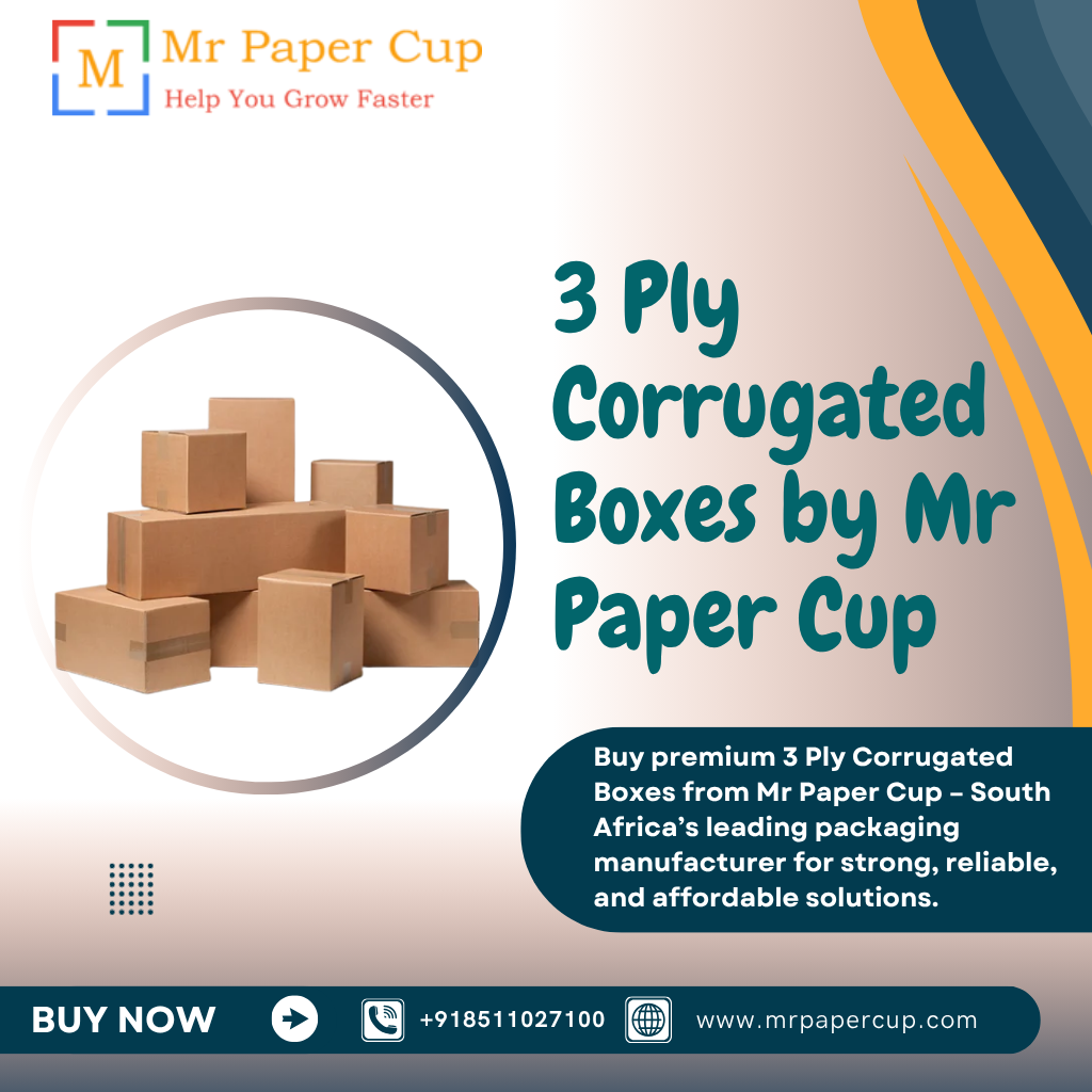 3 Ply Corrugated Boxes Manufacturer in South Africa