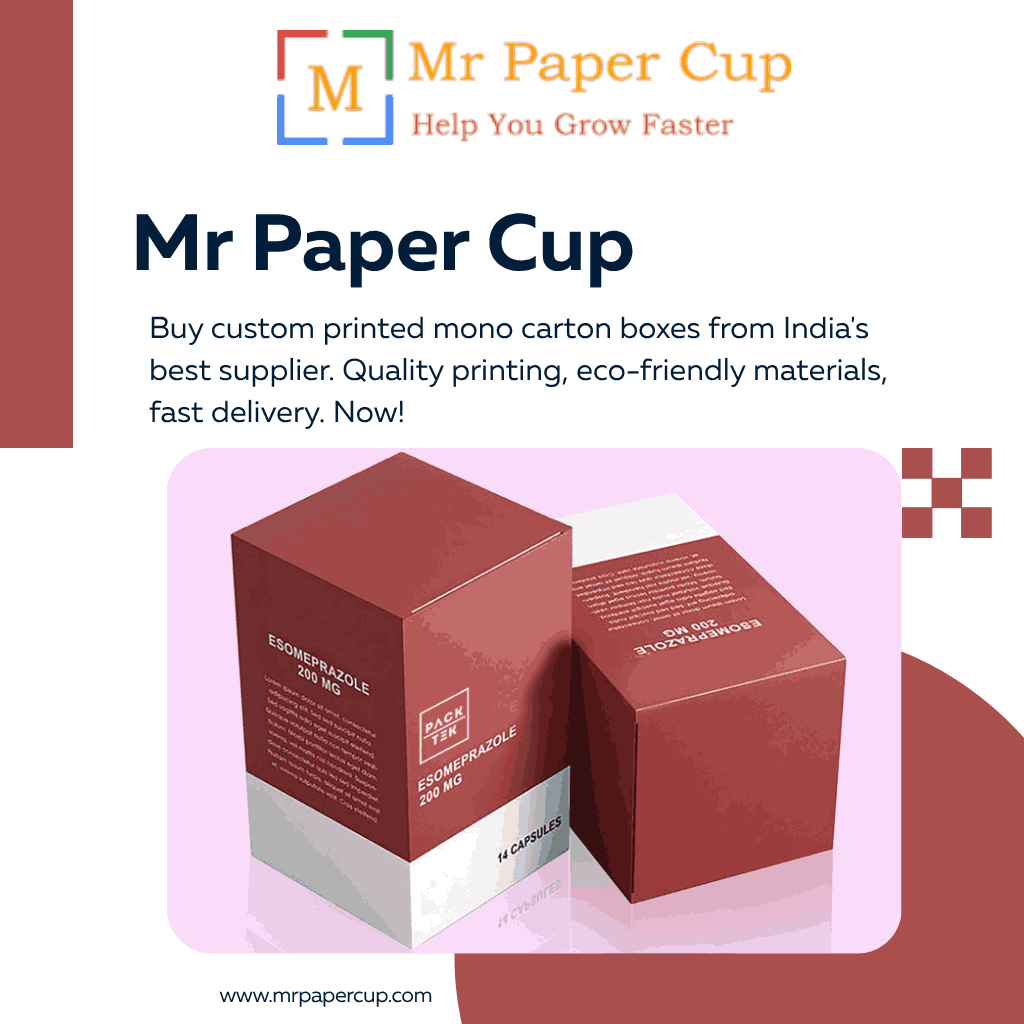 Custom Printed Mono Carton Boxes