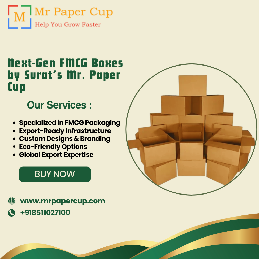 FMCG Packaging Boxes Exporter in Surat