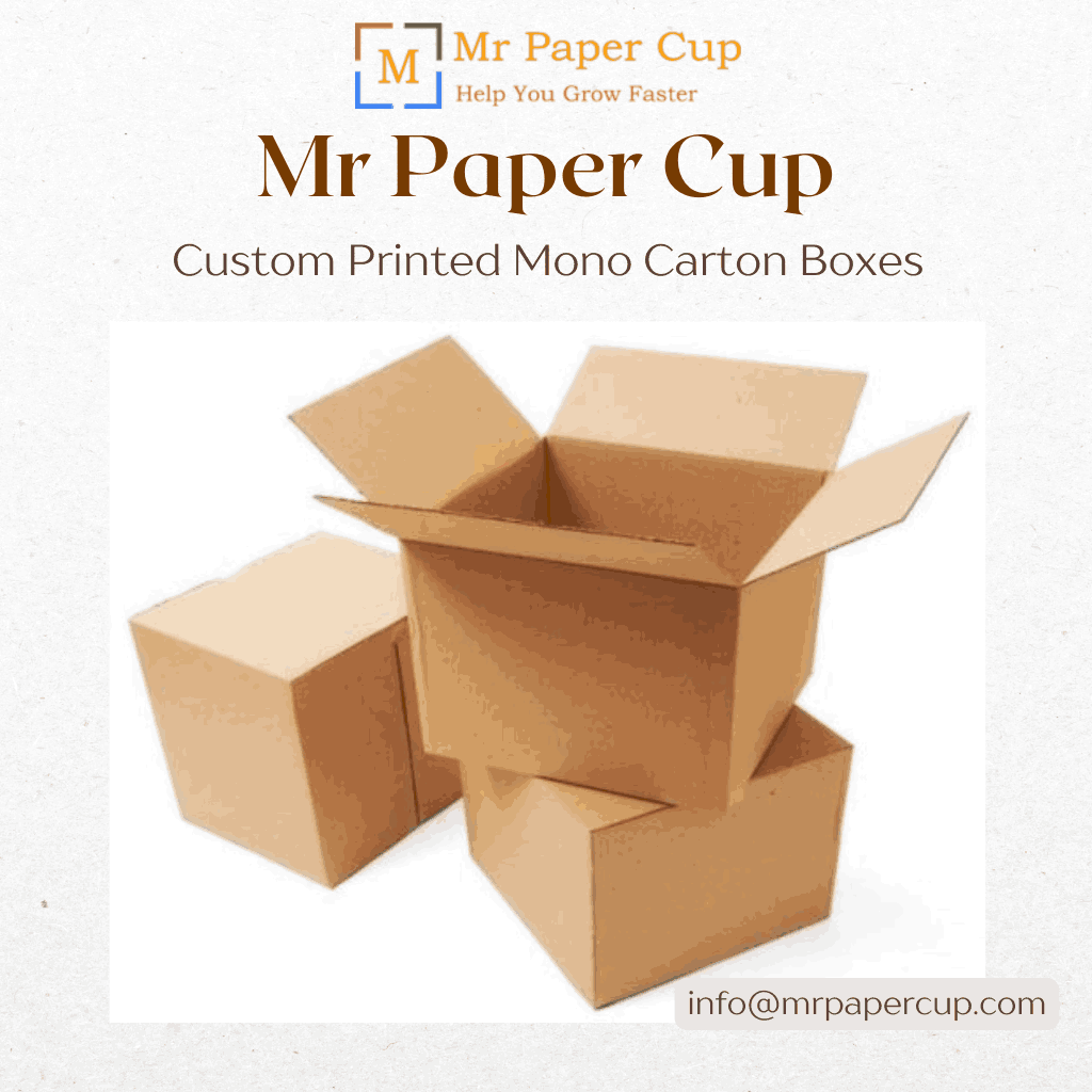 Custom printed and designed mono carton