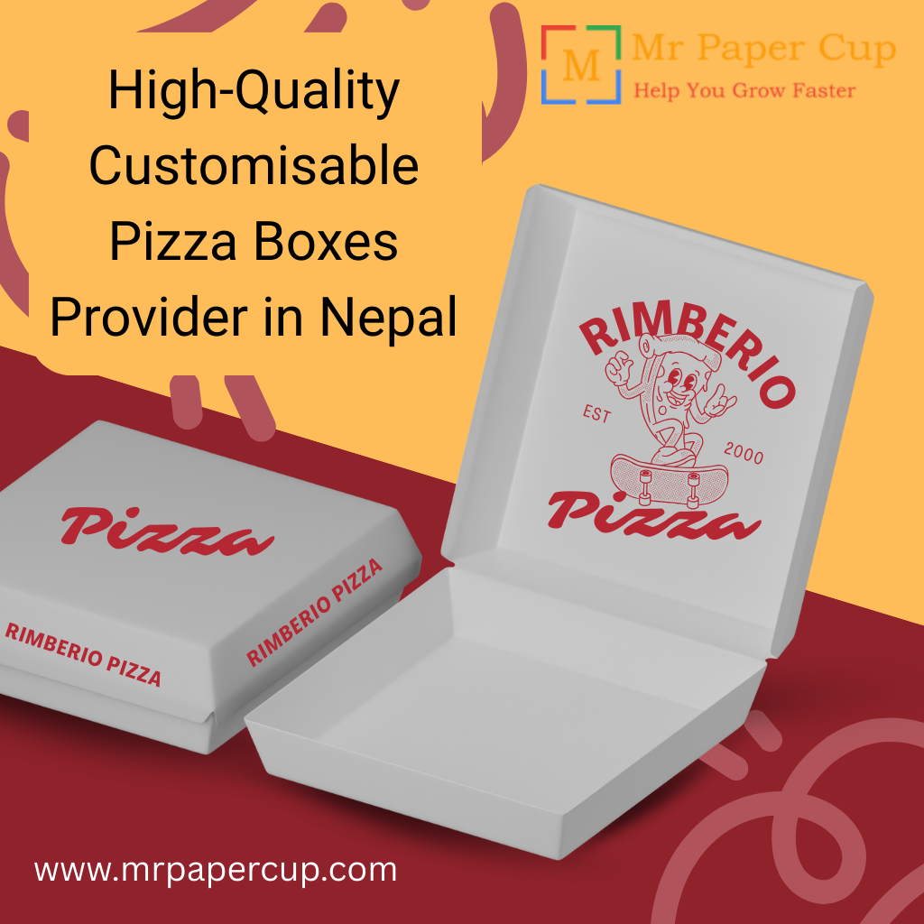 Customisable pizza boxes