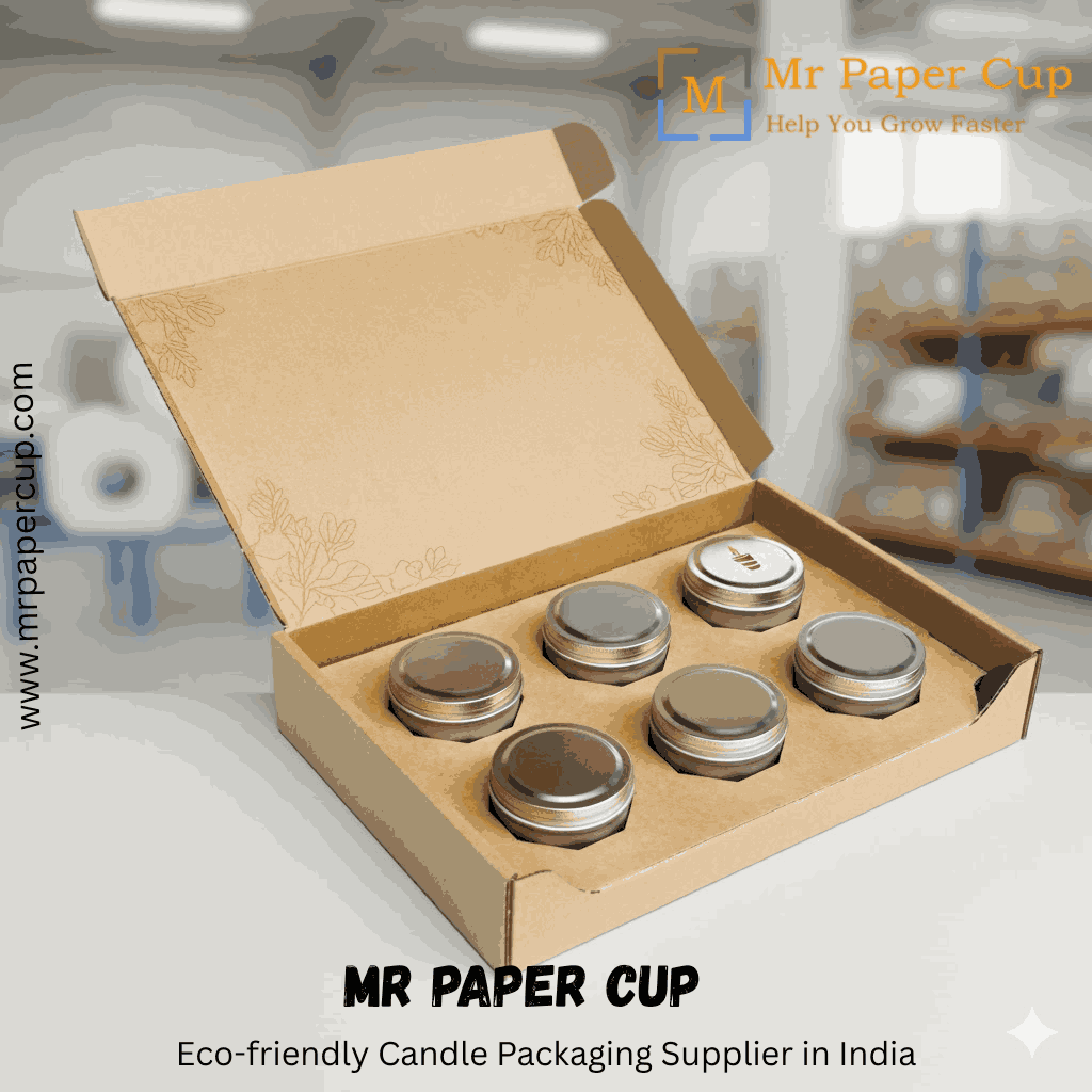 Duplex Paper Candle Packaging Box Supplier