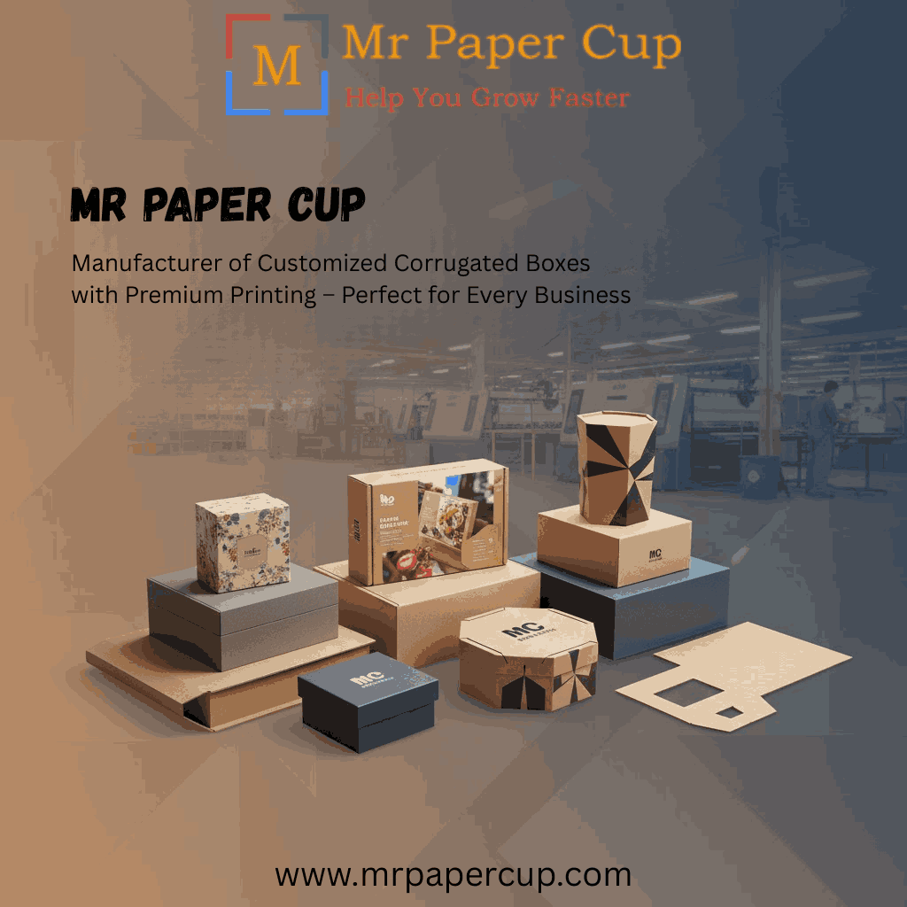 Customized Corrugated Boxes with Premium Printing