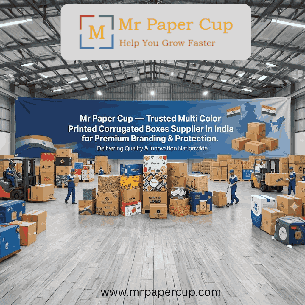 Multi Color Printed Corrugated Boxes Supplier