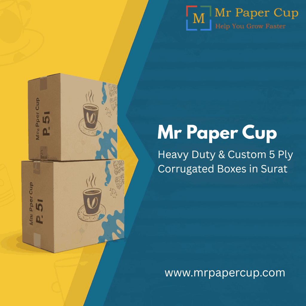 Custom 5 ply corrugated box in Surat