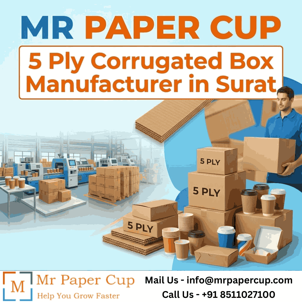 5 Ply Corrugated Box Manufacturer in Surat
