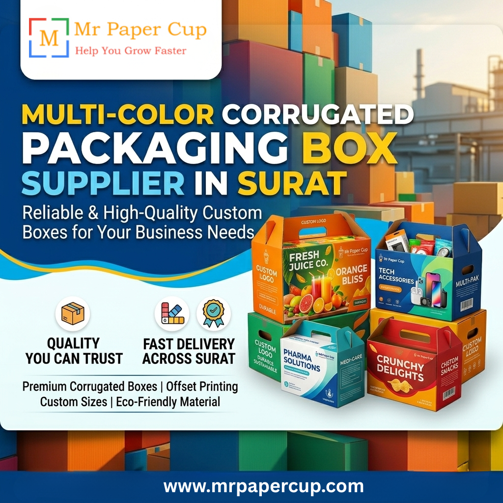Multi Color Corrugated Packaging Box Supplier